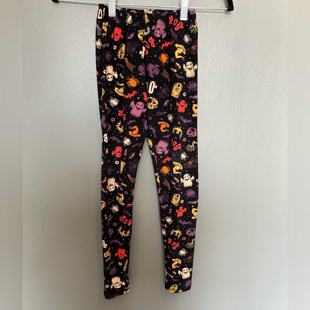 Size 10/12 Youth Sweetlegs Halloween Print Leggings